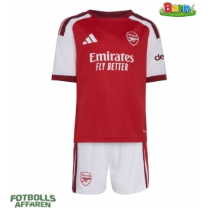 Arsenal Hemmaställ Barn 2026-27 Kortärmad (+ Korta byxor)